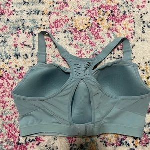Blue Padded Sports Bra